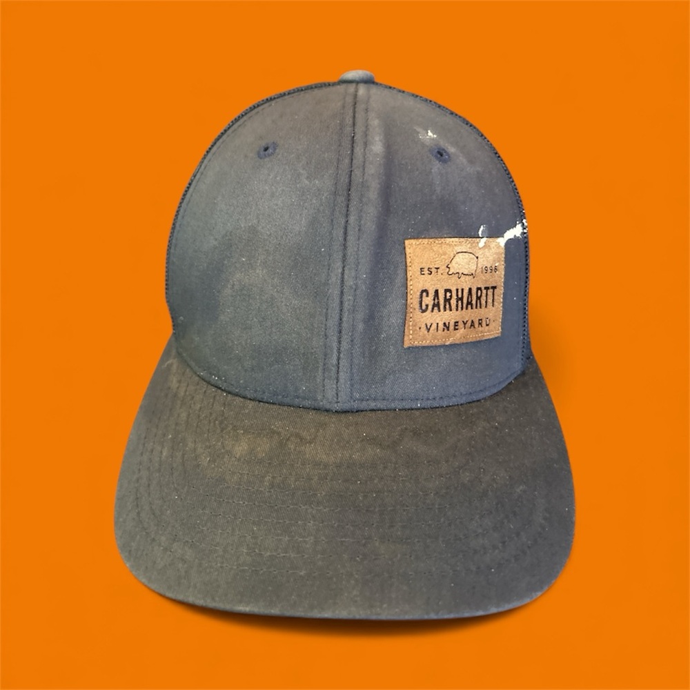 Carhartt  Trucker Baseball OSFM Grey/Black mesh-back logo patch The Classics Vtg
